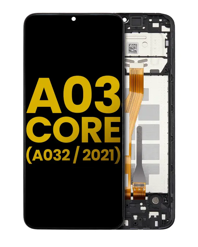 Écran pour Samsung Galaxy A03 Core (A032 / 2021) (reconditionné, noir)