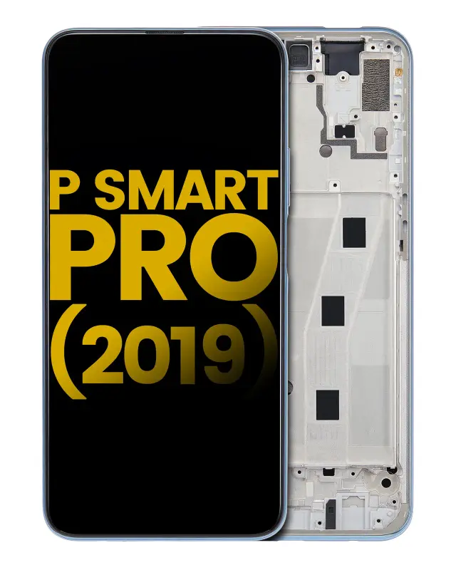Écran LCD avec châssis pour Huawei P Smart Pro (2019) (reconditionné, Breathing Crystal)
