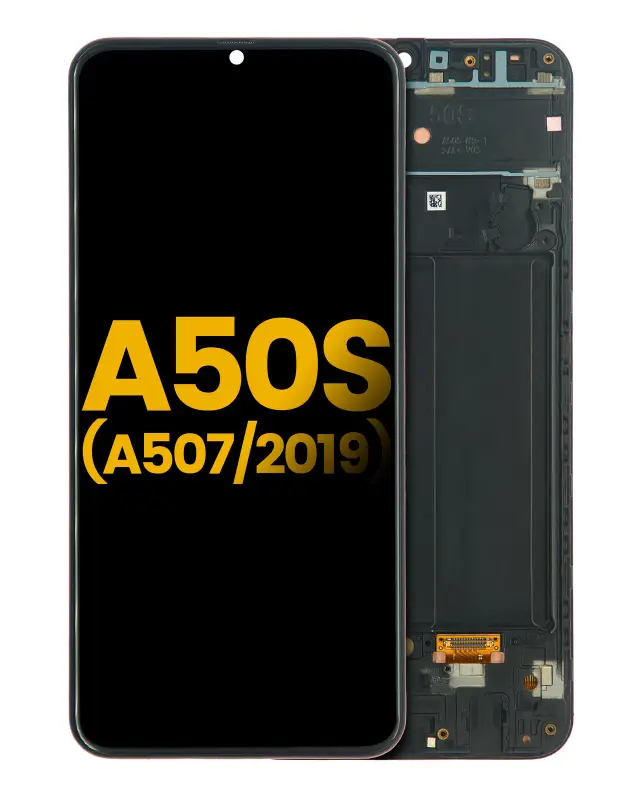 Écran OLED avec châssis pour Samsung Galaxy A50s (Refurbished) (A507 / 2019) (toutes couleurs)