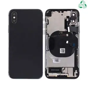 Coque de Réparation Complète Aftermarket (PIEC) Apple iPhone X Noir