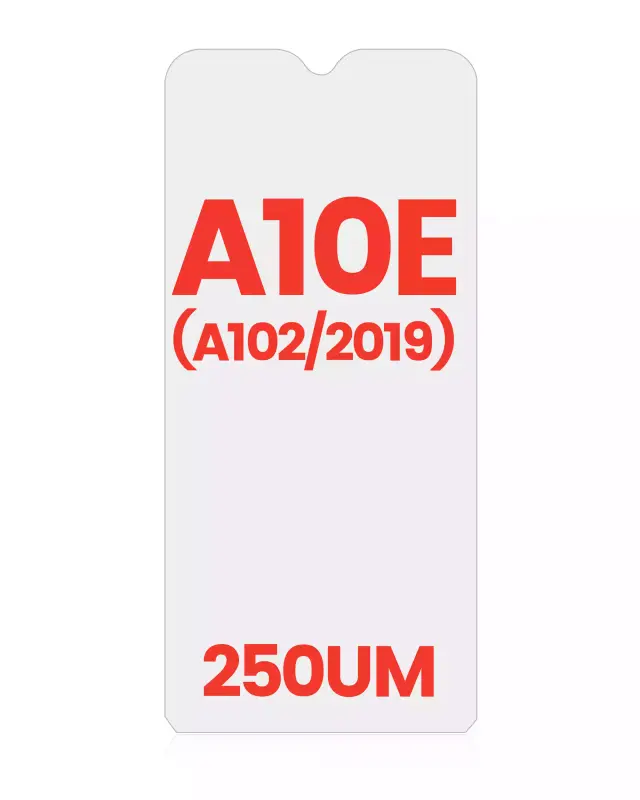 Film OCA pour Samsung Galaxy A10E (A102 / 2019) (lot de 10, 250 µm)