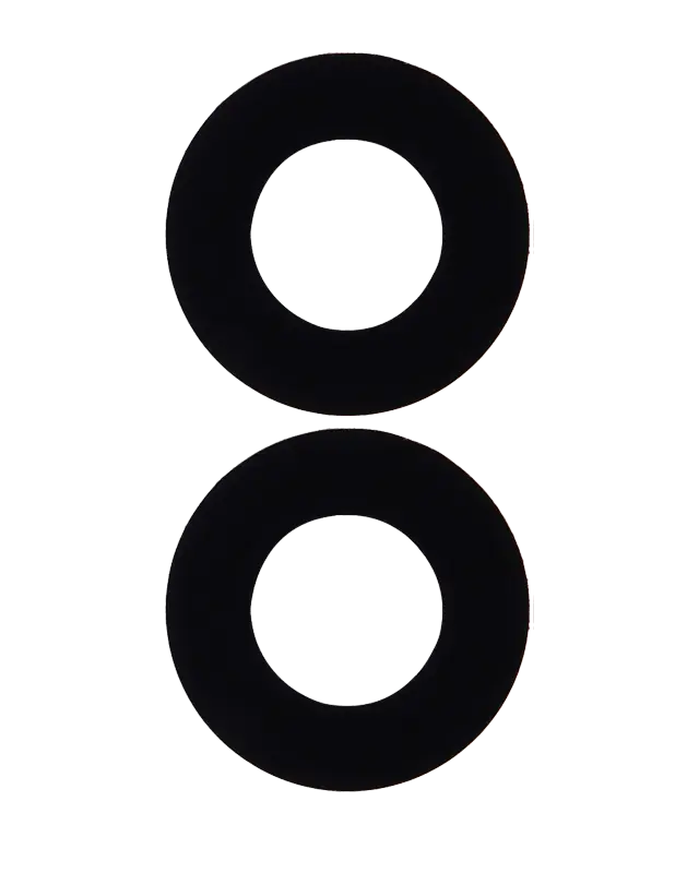 Lentille de caméra arrière pour OnePlus 9 (toutes couleurs, lot de 2)