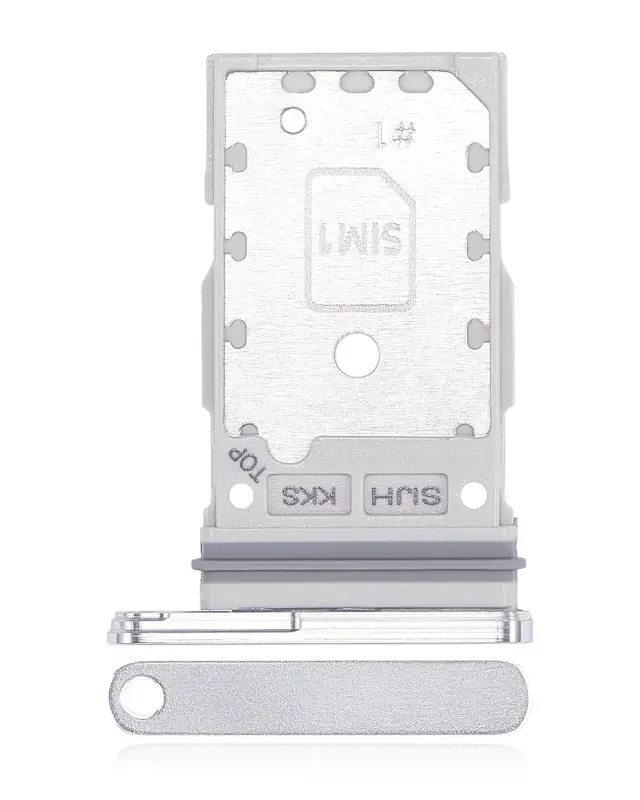 Tiroir SIM pour Samsung Galaxy S22 Ultra (blanc)