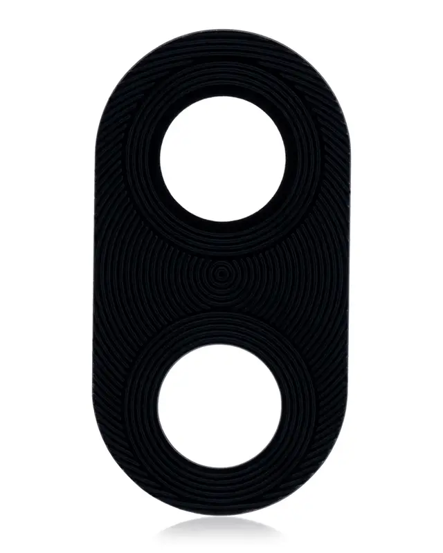 Vitre de caméra arrière pour Motorola Moto G7 Play (XT1952 / 2019) (origine, noir)
