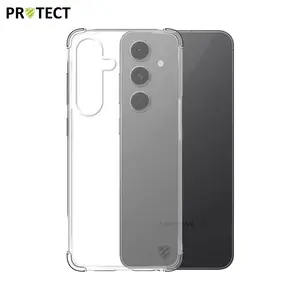 Coque Silicone Renforcée PROTECT pour Samsung Galaxy S24 FE S721B Transparent