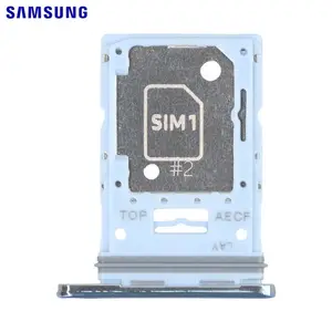 Tiroir SIM Original Samsung Galaxy A53 5G A536 GH98-47263C Bleu Clair