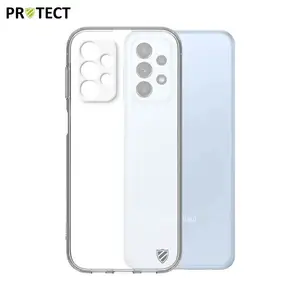 Pack de 10 Coques Silicone PROTECT pour Samsung Galaxy A23 5G A236/Galaxy A23 4G A235 Bulk Transparent
