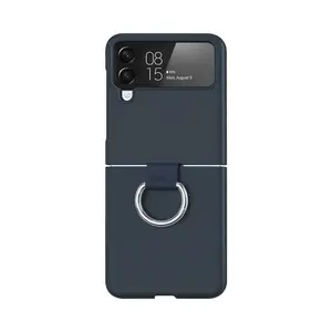 Coque de Protection avec Anneau Z-FL2 Samsung Galaxy Z Flip 3 5G F711 Bleu
