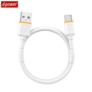 Câble Data USB vers USB-C d-power F6005 (1m) Blanc