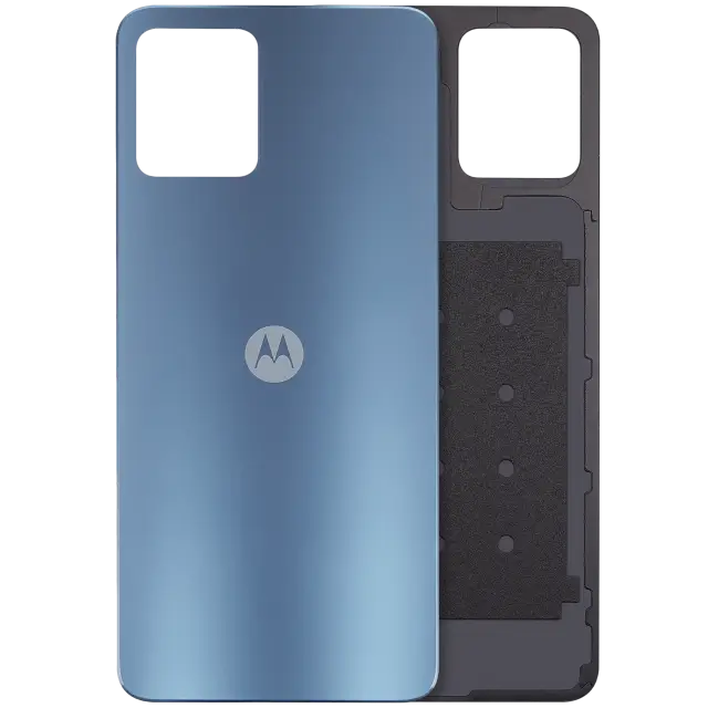 Vitre arrière pour Motorola Moto G23 (XT2333 / 2023) (Premium) ( (Steel Blue)