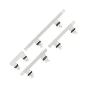 Bouton On/Off et Volume Apple iPhone 17 Pro/iPhone 17 Pro Max Argent