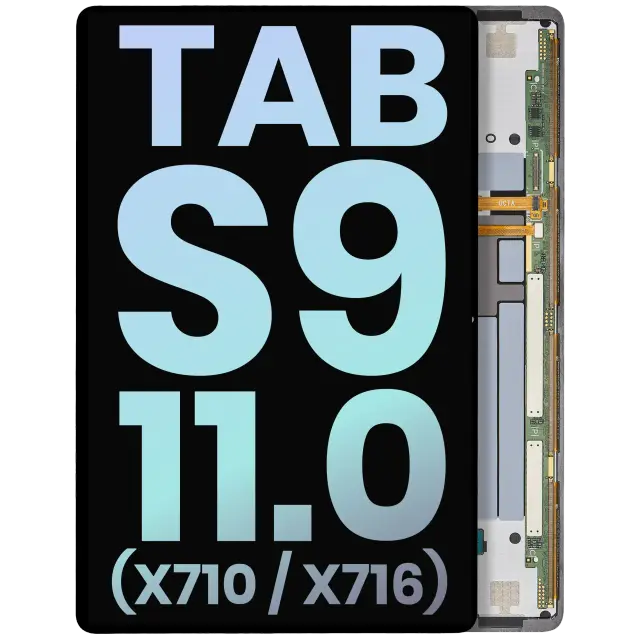 Écran OLED sans châssis pour Samsung Galaxy Tab S9 11.0" (X710 / X716) (2023) (pack service origine, toutes couleurs)