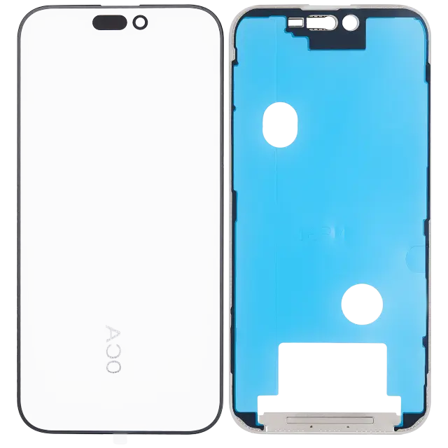 Vitre d’écran avec OCA pour Apple iPhone 16 Pro Max (OCA Master)