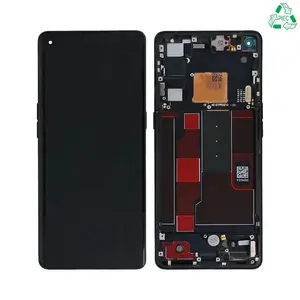 Écran Tactile Original Pulled avec Châssis (PIEC) OPPO Find X2 Neo Noir Lunaire