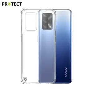 Coque Silicone Renforcée PROTECT pour OPPO A74 5G/A54 5G Transparent