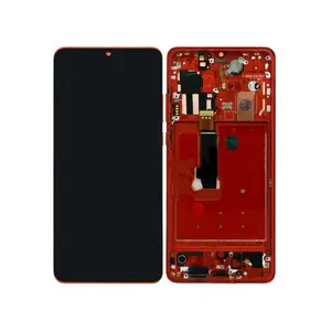 Écran Tactile avec Châssis Huawei P30 Pro/P30 Pro New Edition Rouge