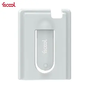 Porte-Cartes Silicone fscool M3 (Adhésif) Gris