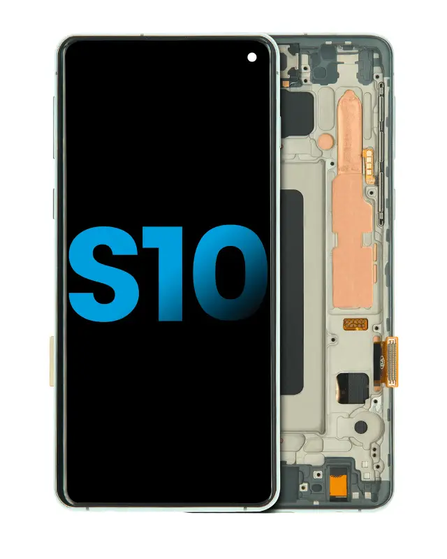 Écran pour Samsung Galaxy S10 (Aftermarket Plus: TFT, Prism Green)
