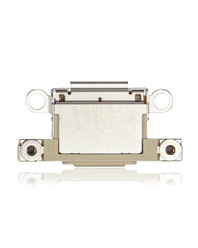 Connecteur de charge nu à souder pour Apple iPhone 15 / 15 Plus (jaune, lot de 10) — réf. 107082130676