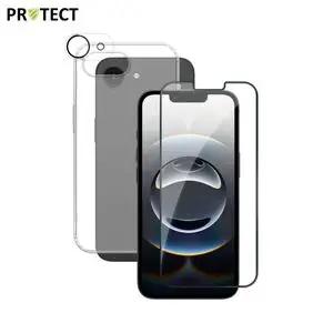 Pack de Protection Coque + Protection Lentille + Verre Trempé PROTECT pour Apple iPhone 16e/iPhone 17e