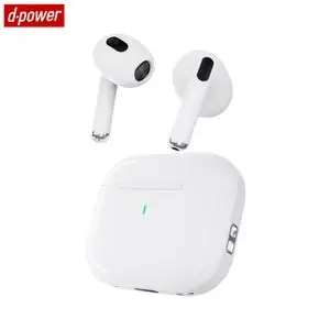 Écouteurs Bluetooth d-power K6201 (BT 5.3) Blanc