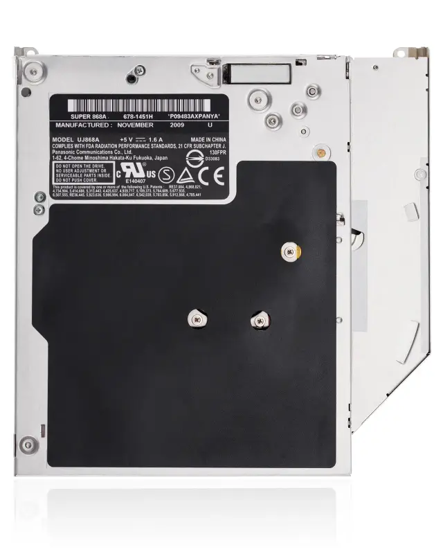 SuperLecteur (UJ-868) pour Apple MacBook Pro 13" / 15" / 17" A1278 / A1286 / A1297 (2009-2012)