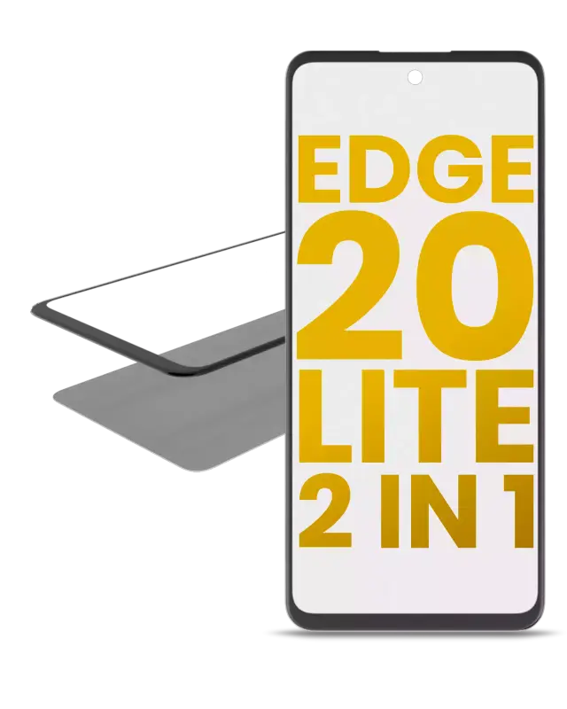 Vitre d’écran avec OCA pour Motorola Edge 20 Lite (XT2139-1 / 2021)