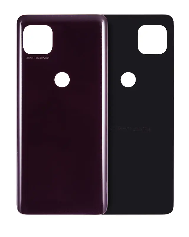Vitre arrière pour Motorola Moto One 5G Ace (XT2113-1/2 / 2021) (Volcanic Gray)