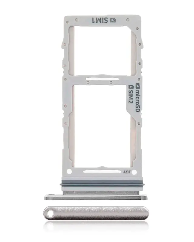Tiroir SIM pour Samsung Galaxy Note 10 Plus / 5G (Aura Glow / Silver)