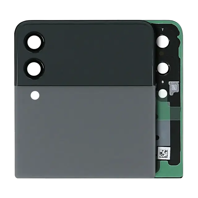 Écran OLED extérieur pour Samsung Galaxy Z Flip 3 5G (pack service origine, gris)