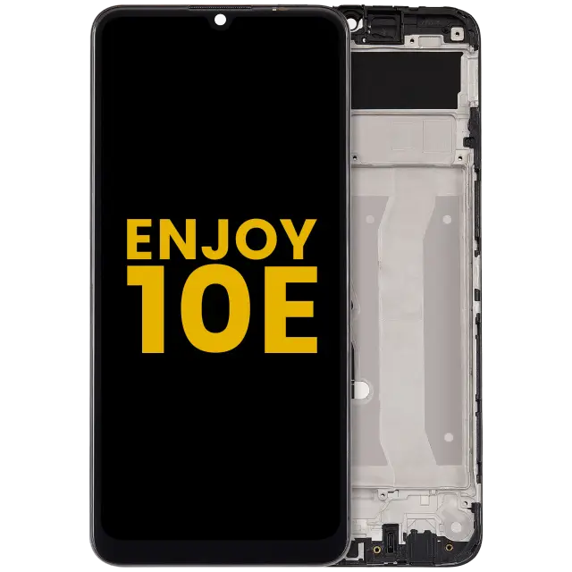 Écran LCD avec châssis pour Huawei Enjoy 10E (2020) (reconditionné, All Color)