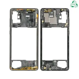 Châssis Intermédiaire Refurb (PIEC) Samsung Galaxy A71 A715 Noir Prismatique