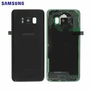 Cache Arrière Original Samsung Galaxy S8 G950 GH82-13962A Noir Carbone