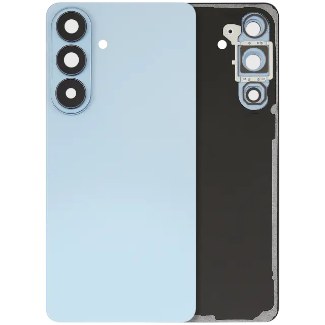 Vitre arrière pour Samsung Galaxy S26 Plus (compatible premium, bleu ciel)