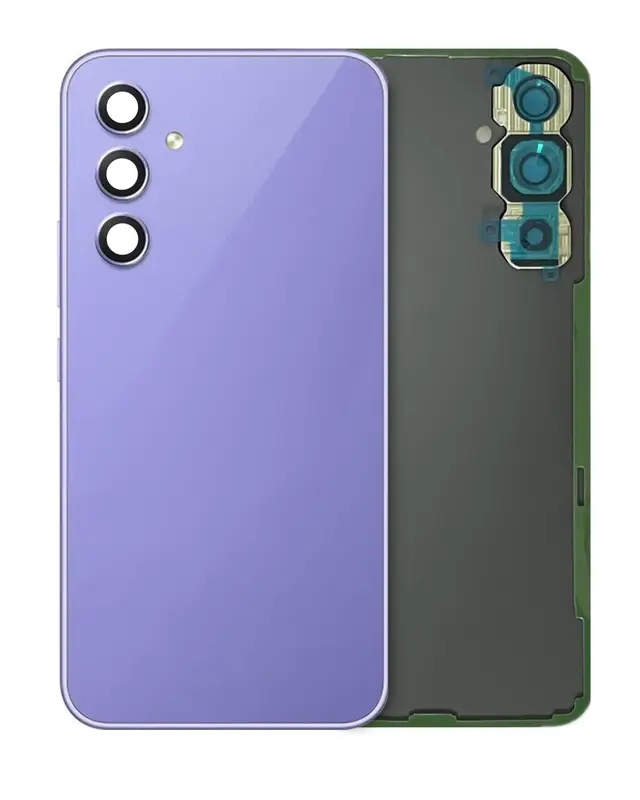 Capot arrière avec lentilles pour Samsung Galaxy A54 5G (A546 / 2023) (pack service origine, Violet) — vue 1
