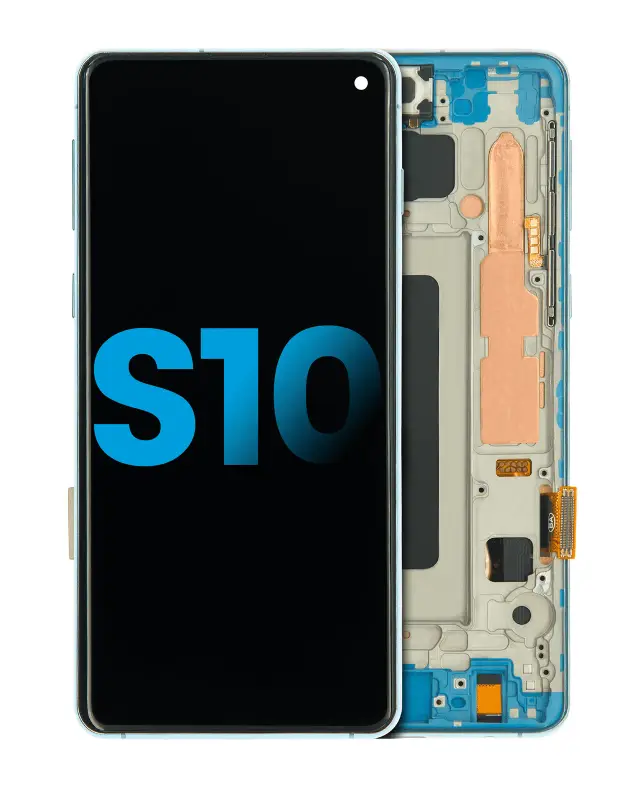Écran pour Samsung Galaxy S10 (Aftermarket Plus: TFT, Prism Blue)