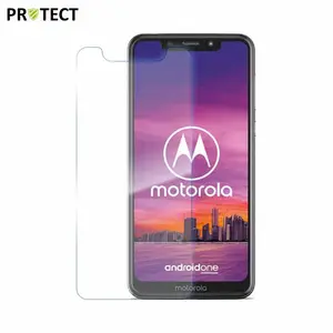 Verre Trempé Classique PROTECT pour Motorola One XT1941-4 Transparent