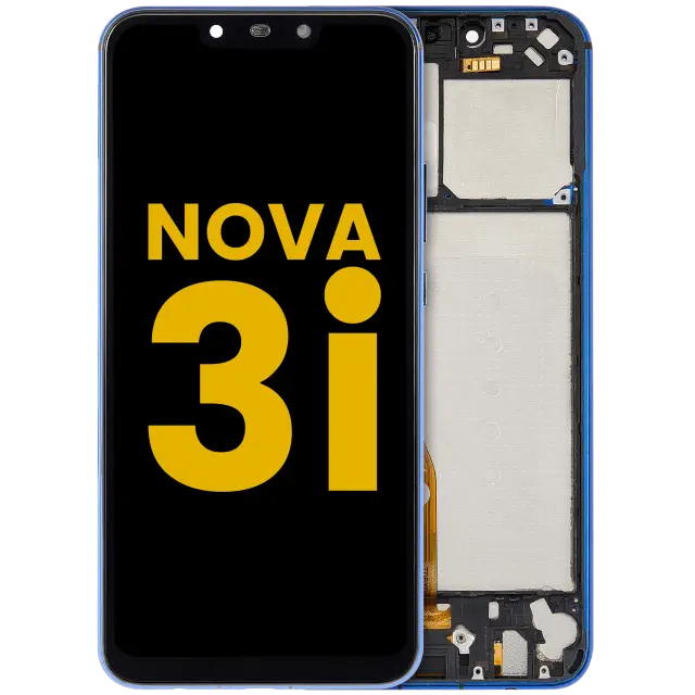 Écran LCD avec châssis pour Huawei Nova 3i (2018) (reconditionné, Bluenull)