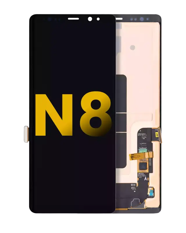 Écran OLED sans châssis pour Samsung Galaxy Note 8 (reconditionné, toutes couleurs)