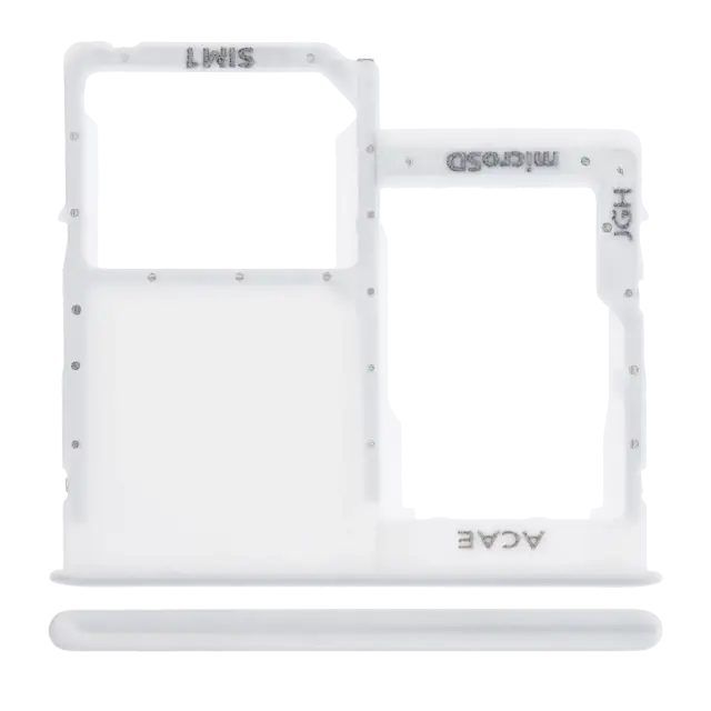 Tiroir SIM pour Samsung Galaxy A41 (A415 / 2020) (Prism Crush Silver)