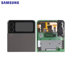 Cache Arrière Original Samsung Galaxy Z Flip 3 5G F711 (Supérieur) GH97-26773A Noir