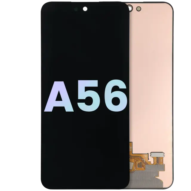 Écran OLED sans châssis pour Samsung Galaxy A56 5G (A566 / 2025) (pack service origine, toutes couleurs)