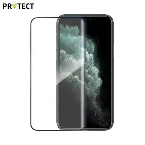 Pack Verre Trempé Intégral PROTECT pour Apple iPhone 11 Pro Max/iPhone XS Max x10 Noir