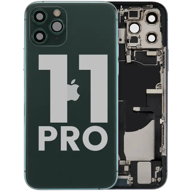 Châssis pour Apple iPhone 11 Pro (origine d'occasion — grade B, Midnight Green)