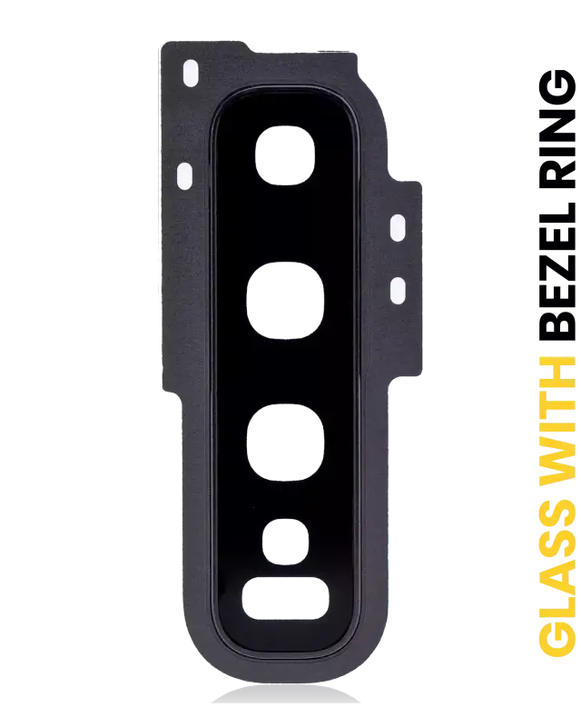 Vitre de caméra arrière pour Samsung Galaxy S10 (Prism Black)