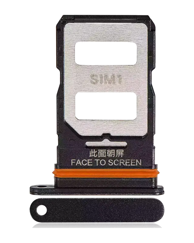 Tiroir SIM pour Xiaomi Redmi Note 12 Pro Speed / Poco X5 Pro 5G (noir)