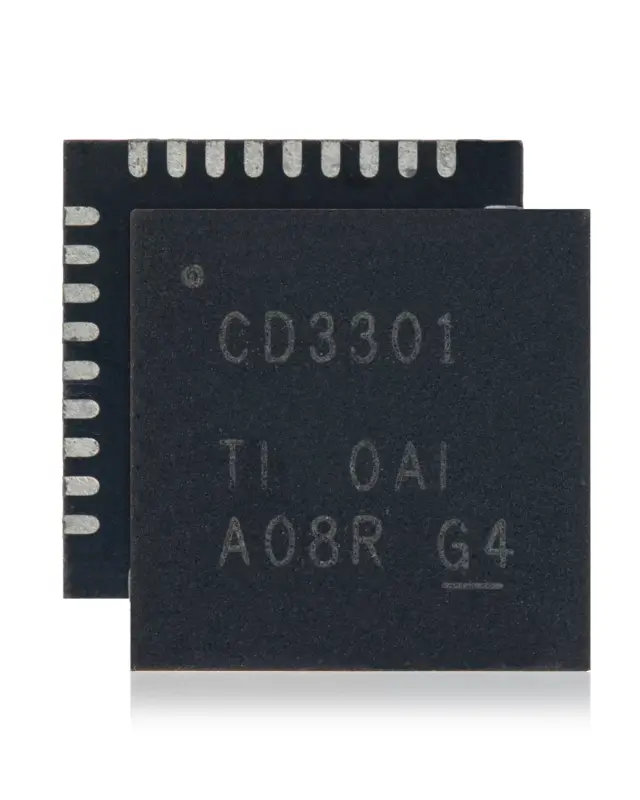 Circuit intégré d’alimentation pour Apple MacBooks (TI: CD3301RHHR / CD3301: QFN-36 Pin)