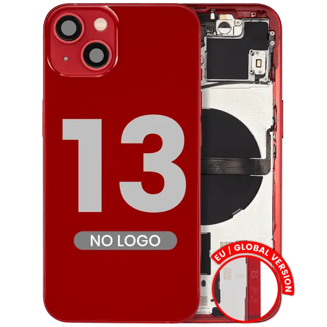 Châssis pour Apple iPhone 13 (version EU, compatible premium, rouge)