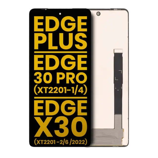 Écran OLED sans châssis pour Motorola Moto Edge Plus / Edge 30 Pro (XT2201-1 / 4) / Edge X30 5G (XT2201-2 / 6 / 2022) (reconditionné, toutes couleurs)