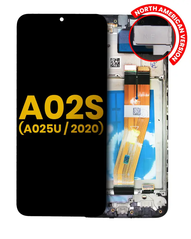 Écran pour Samsung Galaxy A02S (A025U / 2020) (version US, reconditionné, toutes couleurs)